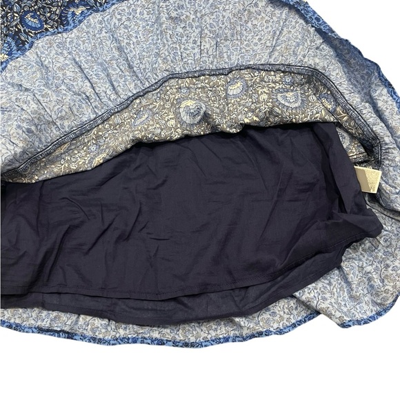 Old Navy Floral Puff-Sleeve Mini Swing Dress | Blue Blossoms | Size Large NWT - Picture 8 of 13